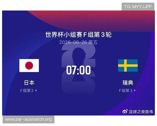 2026年世界杯日本VS瑞典比赛亮点解析及中国观众的观看建议